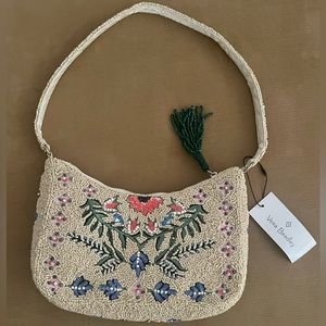 Vera Bradley Mini Frannie bag in Paradise Cream Stripe